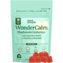 Plant People WonderCalm Mushroom Gummies - אשווגנדה טבעית תוספי Ease Stress & Boost Mood עבור מבוגרים ללא סוכר, גלוקוזטן או צבעים מלאכותיים, טבעוני-ידידותי, Peach Flavor (גודל פלילי)