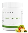 Kaged Multivitamin Capsules | Unflavored | Whole Foods Organic Fruits & Veggies | Plant Based Vegan Multivitamin | Vitamin C, D, E, B12 | Supplements for Men & Women | 30 Servings