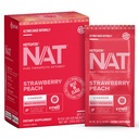 Pruvit - Keto /OS NAT - Strawberry Peach לטעון לשתות לערבב עם C-Med 100, L-Taurine, ויטמין B6 & B12, תוסף Ketone - 18.5g
