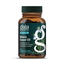 גאיה Herbs Black Seed שמן - קפסולות מחוברות קר עבור Lung, Respiratory, ו- Antioxidant Support - עם אורגני Nigella Seed שמן - התוסף צמחי - 60 פלוטו-Capsules נוזלי טבעוני (30 ימים אספקה)