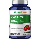 NusaPure Uva Ursi 10:1 לחלץ, 450 מ"ג Equivalent to 4,500 מ"ג 200 קפסולות Vegetarian (Non-GMO, טבעוני) Bearberry