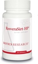 Biotics Research Resvera Sirt HP פורמולה על ידי ד"ר מארק יוסטון, Trans Resveratrol, Quercetin, הגדלת פעילות Sirtuin, Cardiovascular Support, Heart Power, ו-Vircular Support, 30 קפסולות