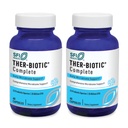 Klaire Labs SFI Health Ther-Biotic Complete - Hypoallergenic Probiotics for Women & Men - Acid-Stable Probiotic תוסף - 12 מינים עבור Immune & Digestive Health - 25 מיליארד CFU (2 Pack)