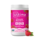 Ultima Replenisher Daily Electrolyte אבקת משקאות Mix - סוכר חינם - פטל, 90 משרתים - אבקת הידרה עם 6 Key Electrolytes ו- Trace מינרלים - Keto Friendly, טבעוני, non-GMO