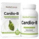 Herbsforever Cardio-B Ayurvedic Herbal תוספי 90 Vege קפסולות 800 Mg כל אחד