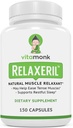 VitaMonk hydroeril TM All-Naturalשרירים להירגעer תוסף שרירים - שריר שלם מרגיע פורמולה