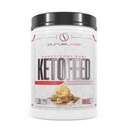 Purus Labs KetoFeed חלבונים | Keto Low Glycemic חלבון Meal החלפת | Low Carb, 0 סוכרים | תוספת MCTs | 20 גרם חלבון Whey (Salted vanilla Carmel)