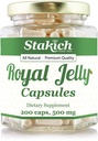Stakich 500 מ"ג קפסולות (Royal Jelly קפסולות 500 מ"ג)