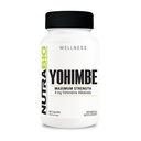 NutraBio Yohimbe Bark לחלץ תוספת לגברים ונשים, 4 מ"ג, 90 קפסולות ירקות
