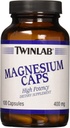 Twinlab - Magnesium Caps, 400 מ"ג, 100 קפסולות