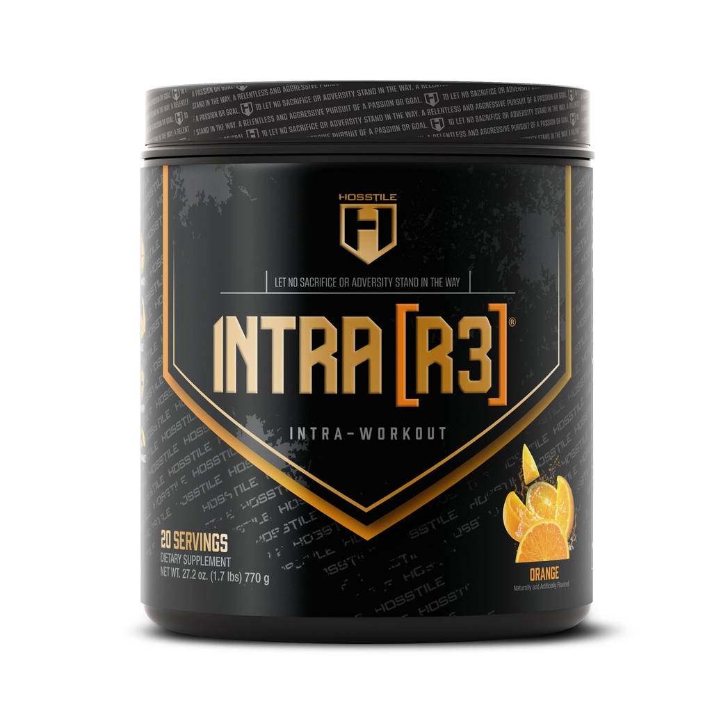 אבקת Intra (R3) Intra Workout, EAA & BCAA לשתות עם פחמימות, לשפר את האנרגיה והסוף, לבנות שריר Lean ולשפר את ההתאוששות, אורנג ', 20 משרתים