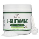 L Glutamine אבקת 1.1lbs (100 משרתים של 5 גרמים כל אחד - צד שלישי נבדק אבקת L-Glutamine) unflavored, Keto, ידידותי טבעוני (עם Scoop) עבור פעילות גופנית אנדורנס ובריאות Gut על ידי כפול עץ כפול