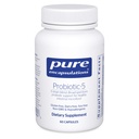 Pure Encapsulations Probiotic-5 | חלב ו-Soy Free Probiotic Band כדי לתמוך בבריאות Immune ו Gastro מעיים