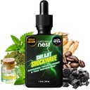 All Nest Shilajit Shockwave Drops: Energy Drops, Focus Drops - Pure ההימלאיה Shilajit עם טבעי Tulsi, Panax גינזנג, Peppermint, Japanmint Super לטעון את היום שלך - 30 משרתים
