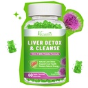 חלב זה מסטיק לילדים מבוגרים Liver Cleanse Detox תיקון חניכיים, Milk Thistle לחלץ תוספת תמיכה Liver תומך Antioxidant, 60ct Apple Flavor