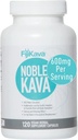 FijiKava Noble Kava Kava קפסולות, 600 מ"ג Kavalactones Per המשרת, הירגעות טבעית ותמיכה בשינה תוספת, טבעוני ו- non-GMO, 120-Count, Premium Piper Methysticum Extract for Calm & Stress Relief.