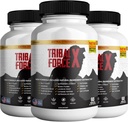 Tribal Force X תוספת כוח טבעי תוסף 60 טבליות, Gluten Free, non-GMO, 30 יום אספקה (3)