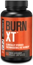 מפעל ג'ק Burn-XT קלינית למד שמן Burner & Weight Loss תוסף - Appetite Suppressant & Energy Booster - עם Acetyl L-Carnitine, ייצור תה ירוק ועוד - 60 גלולות דיאטה טבעית