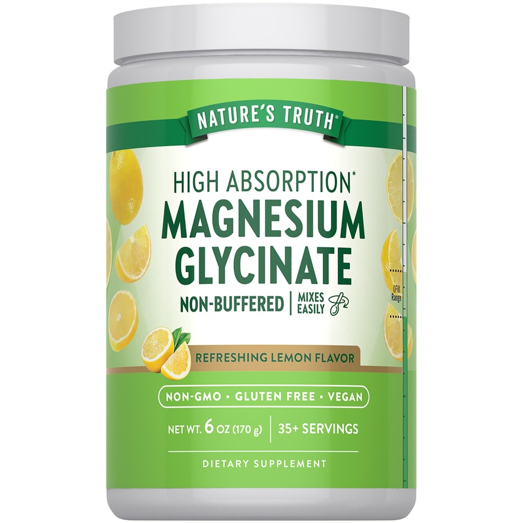 האמת של הטבע Magnesium Glycinate אבקה