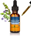 Herb Pharm מוסמך אורגני Skullcap לחלץ תמיכה מערכת העצבים, אורגני Cane אלכוהול, 1 Ounce