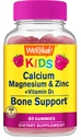 Calcium של הילד, Magnesium, Zinc + ויטמין D3 מסטיקנים על ידי WellYes | Bone, השרירים ו- Nerve Health Support, Immune Support for Men and Women