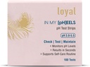 Loyal in My [PH] EELS Feminine pH Test Strips 35.5 | מעקב אחר רמות pH | תוצאות בשניים | תמיכה ב- Self-Care Routine (100 Tests)