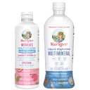 MaryRuth's Women's Multivitamin + Hair Liposomal (Peach) & Liquid Night Multimineral (Coconut, 15oz)