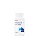 ויטמין GNC D3 125mcg תוסף, 5000 IU, תומך בשיניים ובריאות העצם, 180 משרתות