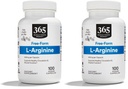 שוק מזון שלם, L Arginine 500Mg 100 Veggie Caps (Pack of 2)