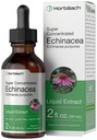 Horbaach Echinacea Drops Herb Tincture | 2 fl oz | Super Concentrated Root Extract; אלכוהול חינם נוזל | Vegetarian, non-GMO &ten Free
