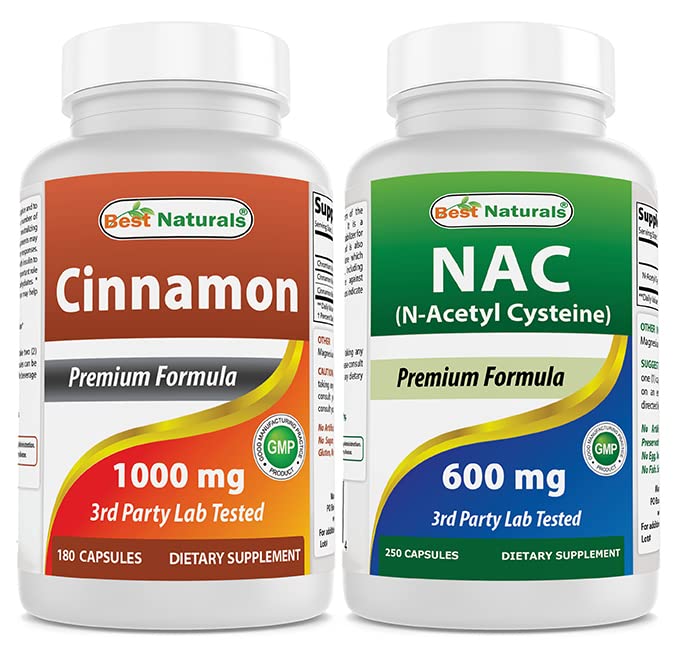 Cinnamon 1000 מ"ג ו-NAC 600 מ"ג