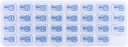 31 Day Monthly Pill Box Organizer Planner with Daily Removable Medication Pods, Great Travel Med Dispenser