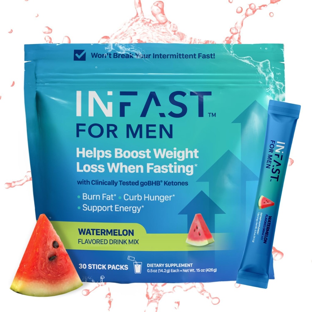 Real Ketones I לסירוגין מהיר שתייה לערבב עבור גברים BHB Exogenous Ketones אבקה עם מהירות אלקטרוליטים & קפה ירוק Bean Extract for Sustainable hydrotion Energy and Focus (מים) - 30ctct