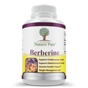 פשוט Natures Pure Premium Berberine HCl 500 מ"ג - 120 קפסולות - קרבן קרבן גזטרוף מעיים - Chromium Cinnamonmon