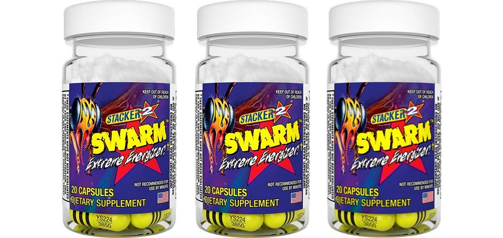 Swarm Extreme Energyzer 20 קפסולות (Pack of 3)