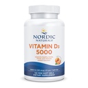 Nordic Naturals Vitamin D3 5000 IU,Non-GMO, Orange - 120 Mini Softgels