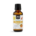 365 על ידי Whole Foods Market, ויטמין D-3 נוזלי 400Iu Tangerine Flavor, 1 Ounce