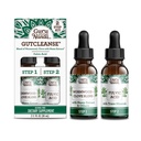 GuruNanda Gutcleanse 2Step Kit - תוספת תזונתית כדי לעזור עם Digest - תערובת של Fulvic Acid, Wormwood, Clove & Neem Extract, 2x1 FlOz