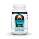 מקור טבעי ברזל, Amino Acid Chelate - תוספת תזונתית המסייעת לייצור אנרגיה - 250 טבליות