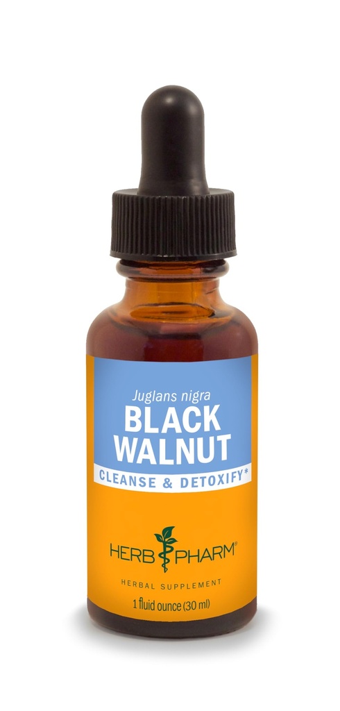 Herb Pharm Black Walnut לחלץ ניקוי ו Detoxifying - 1 Ounce