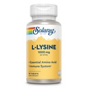 SOLARY L Lysine - Free-Form Essential Amino Acid - Immune Support Supplement with 1000mg L-Lysine, 1000 מ"ג ויטמין C ו 25 מ"ג Chelated Zinc - מעבדה מאומתת, 60 יום ערבות, 30 משרתים, 90 טבליות, 90 טבליות