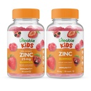 Lifeable Zinc 25 מ"ג ילדים + Zinc Kids, Gummies Bundle - גדול Tasting, ויטמין תוסף, Gluten Free, GMO Free, Chewable Gummymy