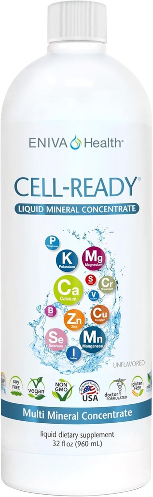 נוזל Ionic Multi מינרלים תוספת (32oz) דוקטור פורמולה 0 סוכר Keto Friendly בריאות Eniva