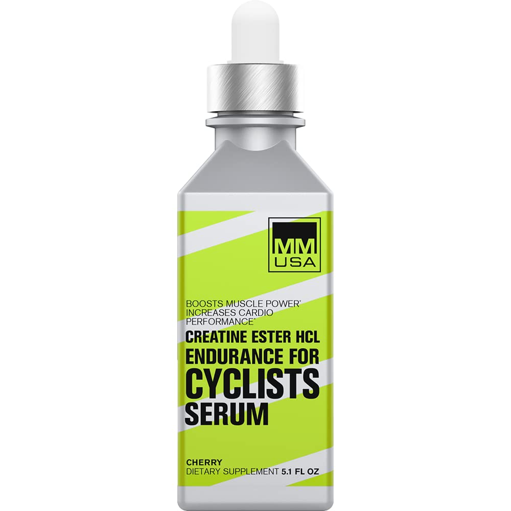 MMUSA Cyclist-Optimized Creatine Serum. Amplifies Cycling Sports Performance, Boosts Nitric Oxide Levels, Stamina, Energy, Endurance & Focus. Fight Fatigue & Lactic Acid Build Up