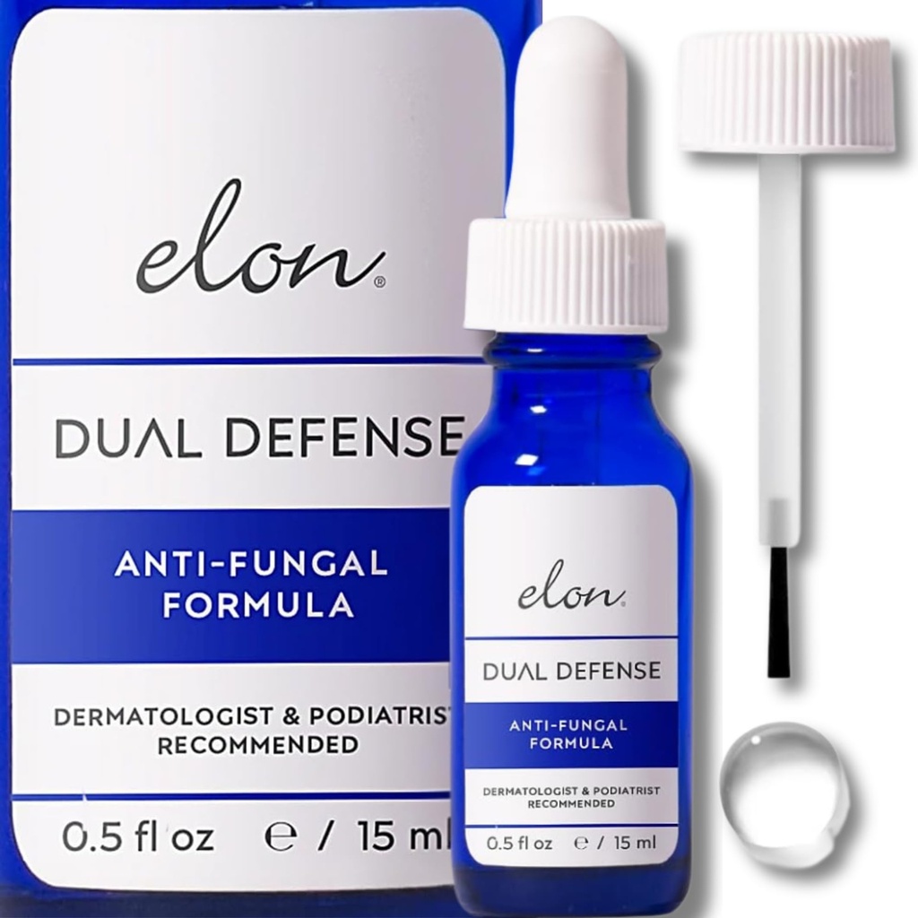 אלון כפול הגנה אנטי-Fungal Formula | 25% Undecylenic Acid | Treat & Eliminate Nail Fungus