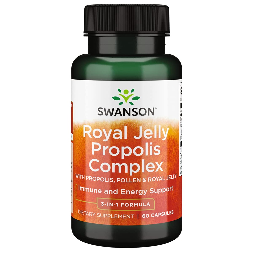 סוונסון Ultra Royal Jelly Propolis מורכב 60 קפסולות