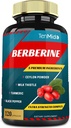 ברברין לחלץ קפסולות, 4 חודשים אספקת & Ceylon, Milk Thistle, Turmeric, Black Pepper