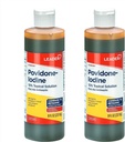 מנהיג Povidone Iodine 10% Prep פתרון USP, עזרה ראשונה אנטיסקפטית Wound ניקויser, Wound Wash, Antiseptic Soap (8 Fl Oz, Pack of 2)