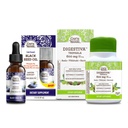 GuruNanda Black Seed Oil, Cold-Pressed Nigella Sativa - עשיר בויטמין D3 5000 יחידות ו- Digest Triphala (240 טבליות), Supports Digest, Helps with Bloating