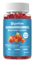 Ashwagandha Gummies for Women & Men - Stress Relief, Immune Support & מוגברת אנרגיה - סוכר חינם, טבעוני - אורגני Ashwagandha Root Supplements Gummy- Natural Strawberry Flavor ( Count 60)